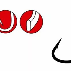 Gamakatsu LS-3513F New Label Eyed Hooks Black Size 4