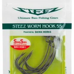 Daiwa Steez Worm Hook SS WOS Roofvis Haak #4/0 6 Stuks