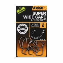 Fox Edges Armapoint Super Wide Gape Inturned Eye Karper Haak #4 (10 Stuks) -Feederhengels Winkel 25f032a97d9a0603