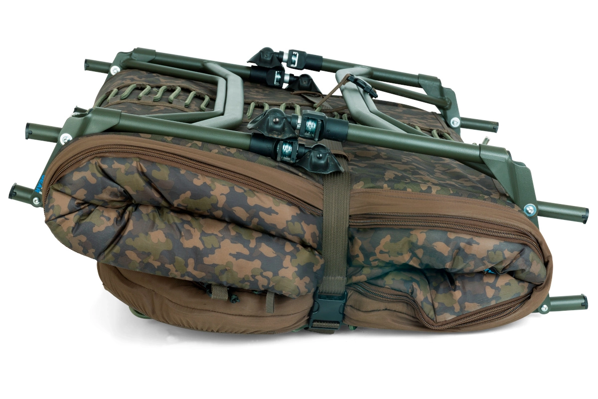Shimano Trench Camou Bedchair Stretcher System Wide (Stretcher + Slaapzak) 9 Shimano Trench Camou Bedchair Stretcher System Wide (Stretcher + Slaapzak) - Afbeelding 7