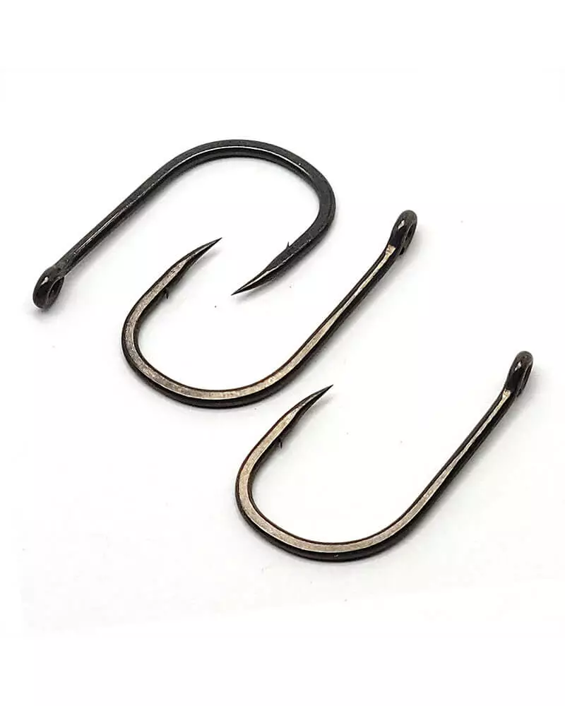Gamakatsu G-Carp Specialist Hooks Black Size 4 3 Gamakatsu G-Carp Specialist Hooks Black Size 4