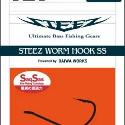 Daiwa Steez Worm Hook SS FN Roofvis Haak #2 12 Stuks